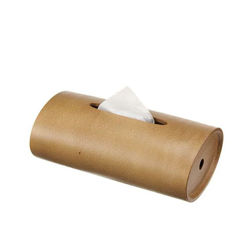 Bunako Tissue Box - Caramel Brown
