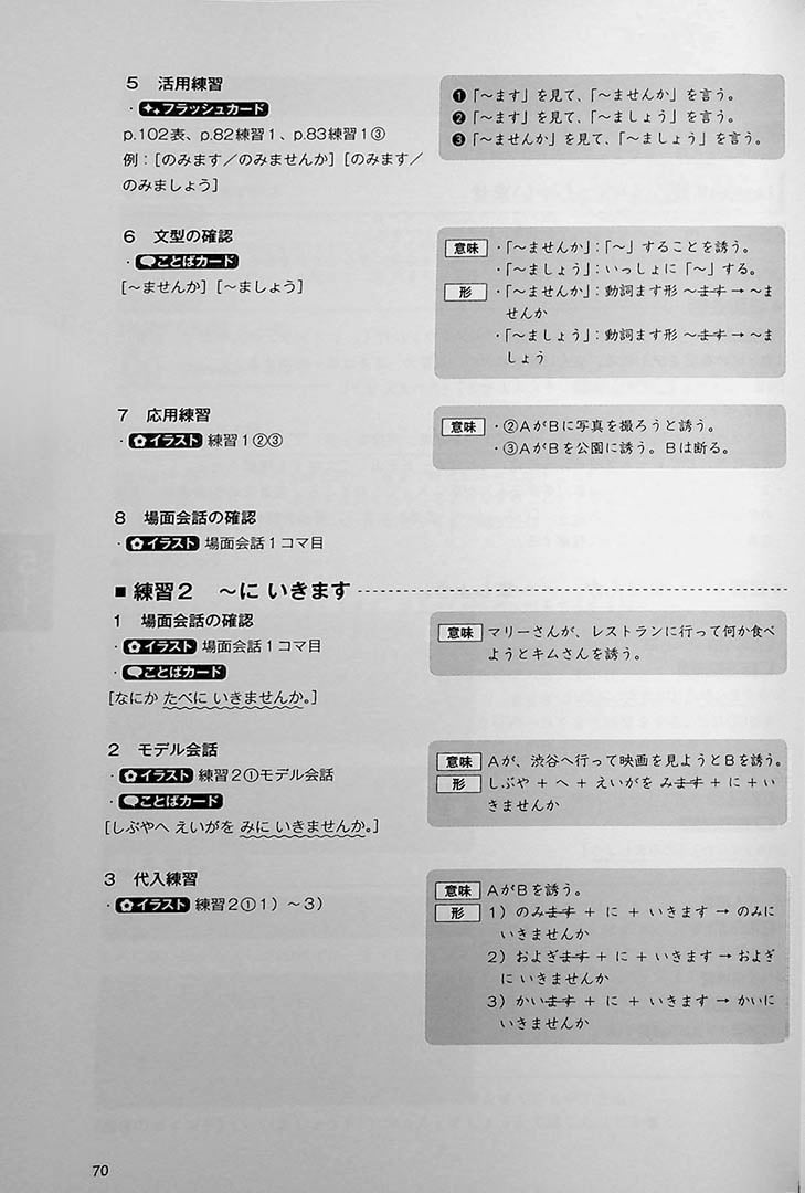 Tsunagu Teachers Manual Cover Page 70