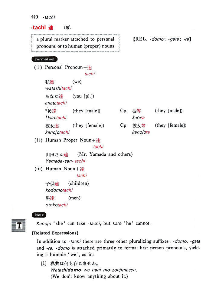 A Dictionary of Basic Japanese Grammar Page 440