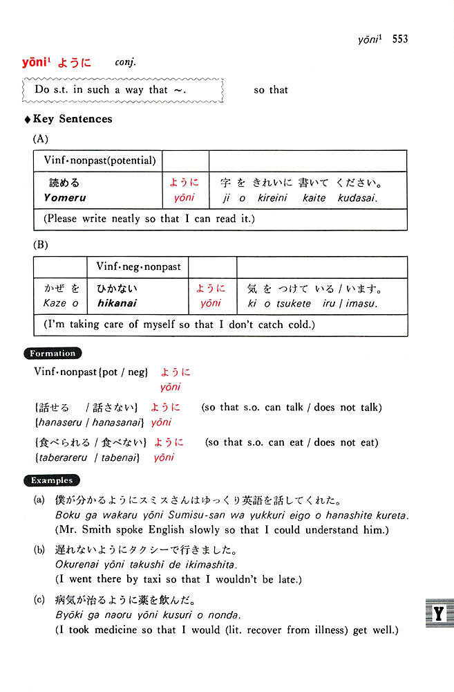 Buy A Dictionary Of Basic Japanese Grammar OMG Japan Buy a dictionary of basic japanese grammar omg japan