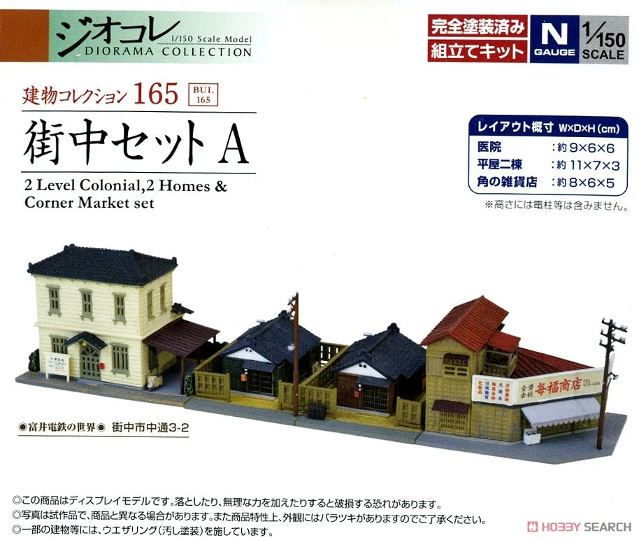 Tomytec Japan Building Collection Kenkore 183 Closed Gas Station Diora