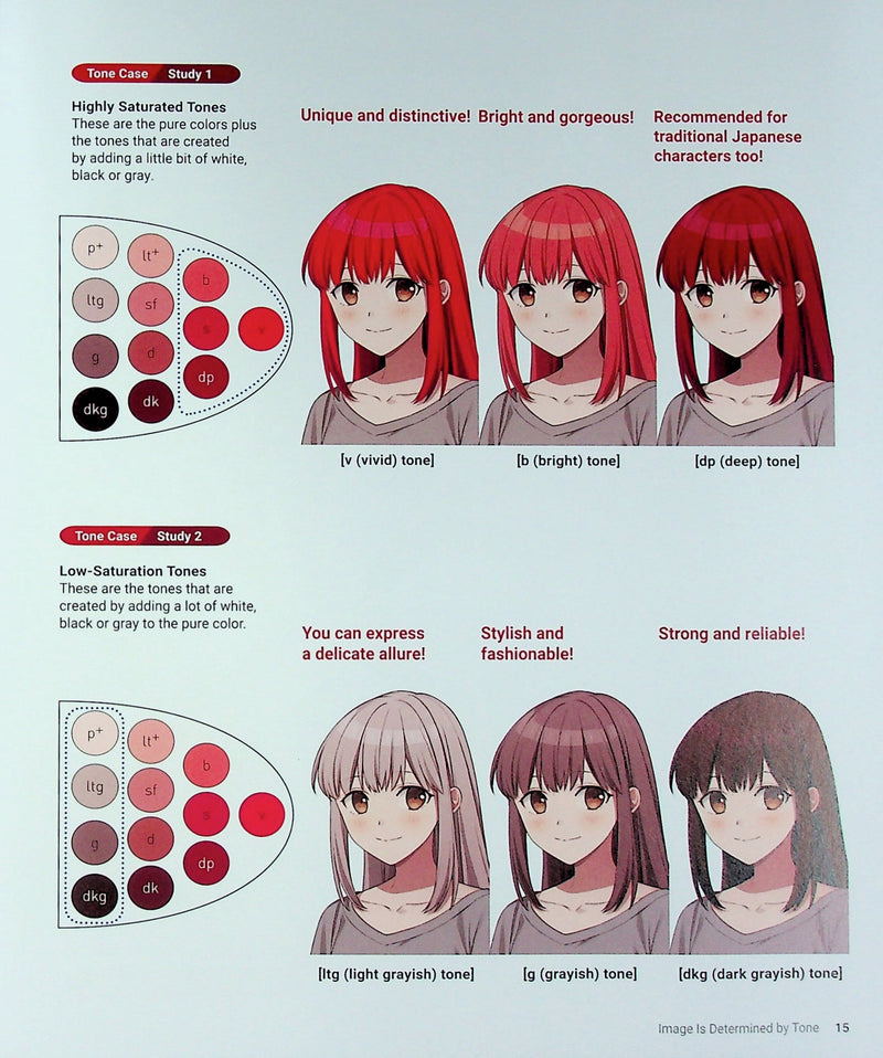 Anime and Manga - Digital Coloring Guide