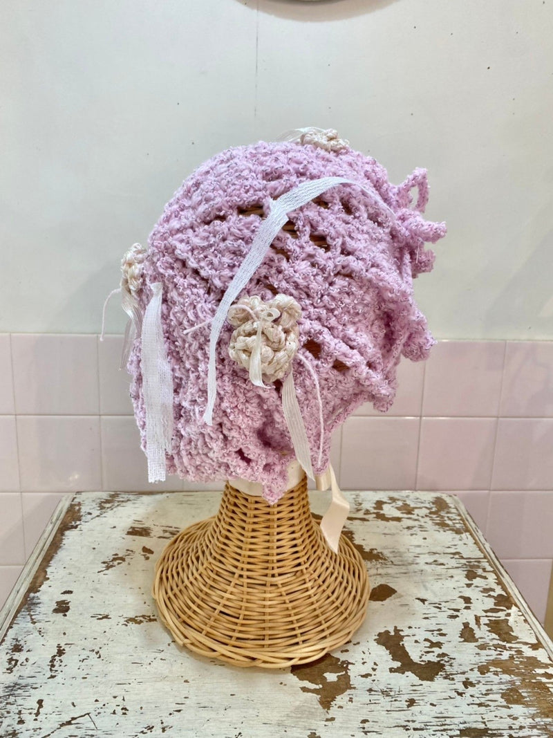 Handmade Pink Knit Hat