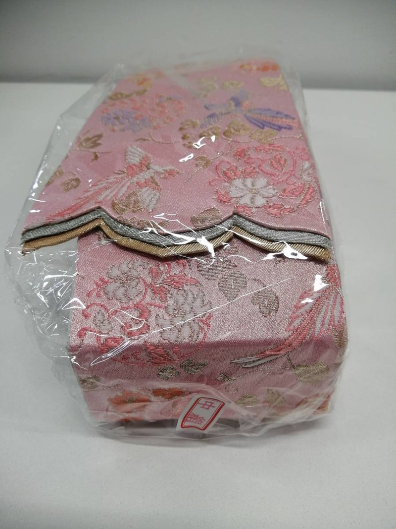 Pink Phoenix 13-String Koto Bridle Bag and Tail Cloth Set - CB-146