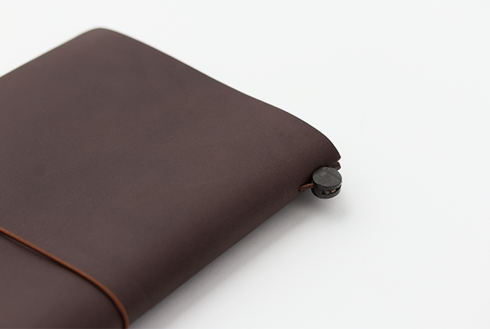 Traveler's Company Leather Notebook (Brown, Camel or Blue)