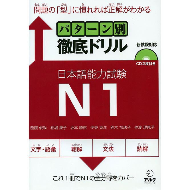 JLPT N1 Comprehensive Exam Exercises (Tettei Drill) - White Rabbit Japan Shop - 1
