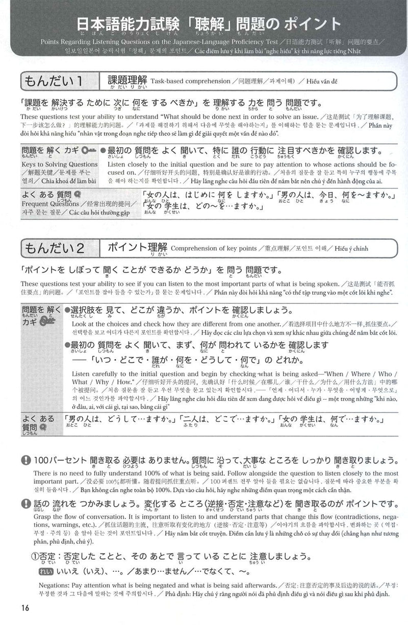 JLPT Speed Master N5: Listening Comprehension - White Rabbit Japan Shop - 2