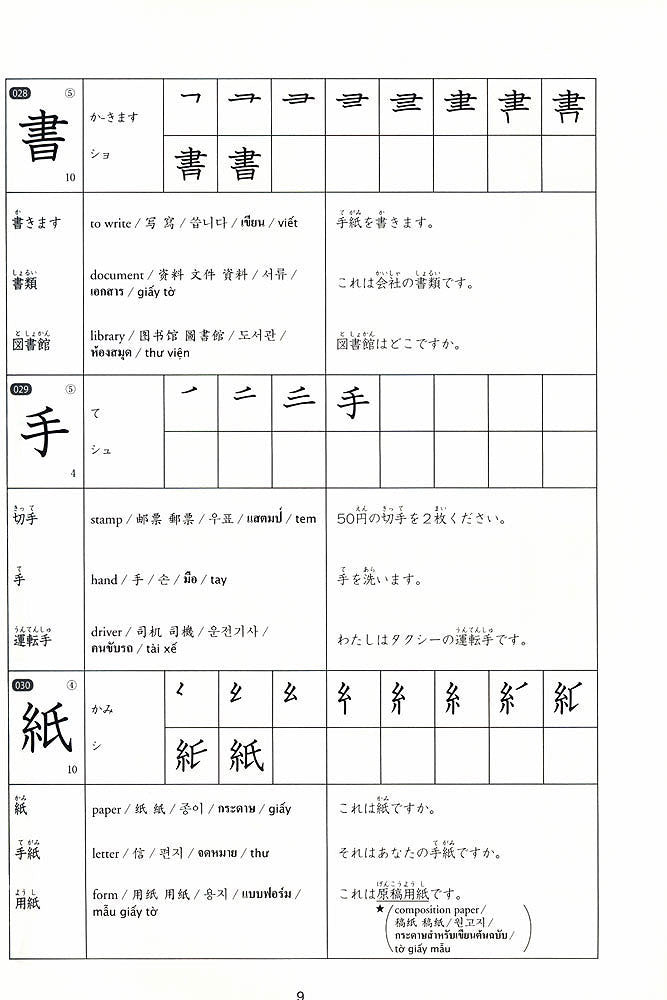 Kanji Practice in 15 Minutes a Day: Beginning and Early Intermediate Characters Book 1 - White Rabbit Japan Shop - 4