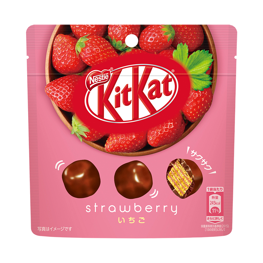 Nestlé Japanese Strawberry KitKat Bars (Pack of 3 Bags) – Japanese Taste