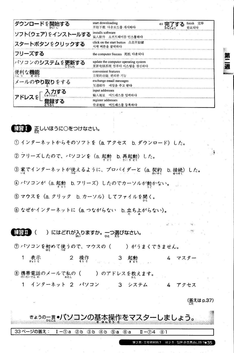 Nihongo So-matome JLPT N2: Vocabulary  Page 33
