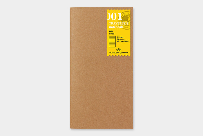 Traveler's Company Notebook Refill (Lined, Grid, Blank, and more)
