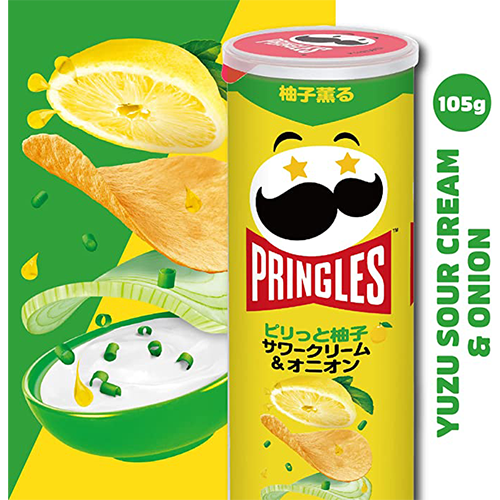 Pringles -  Yuzu Sour Cream & Onion